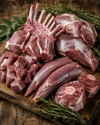 Whole Pasture-Raised Goat from Turning Leaf Ranch